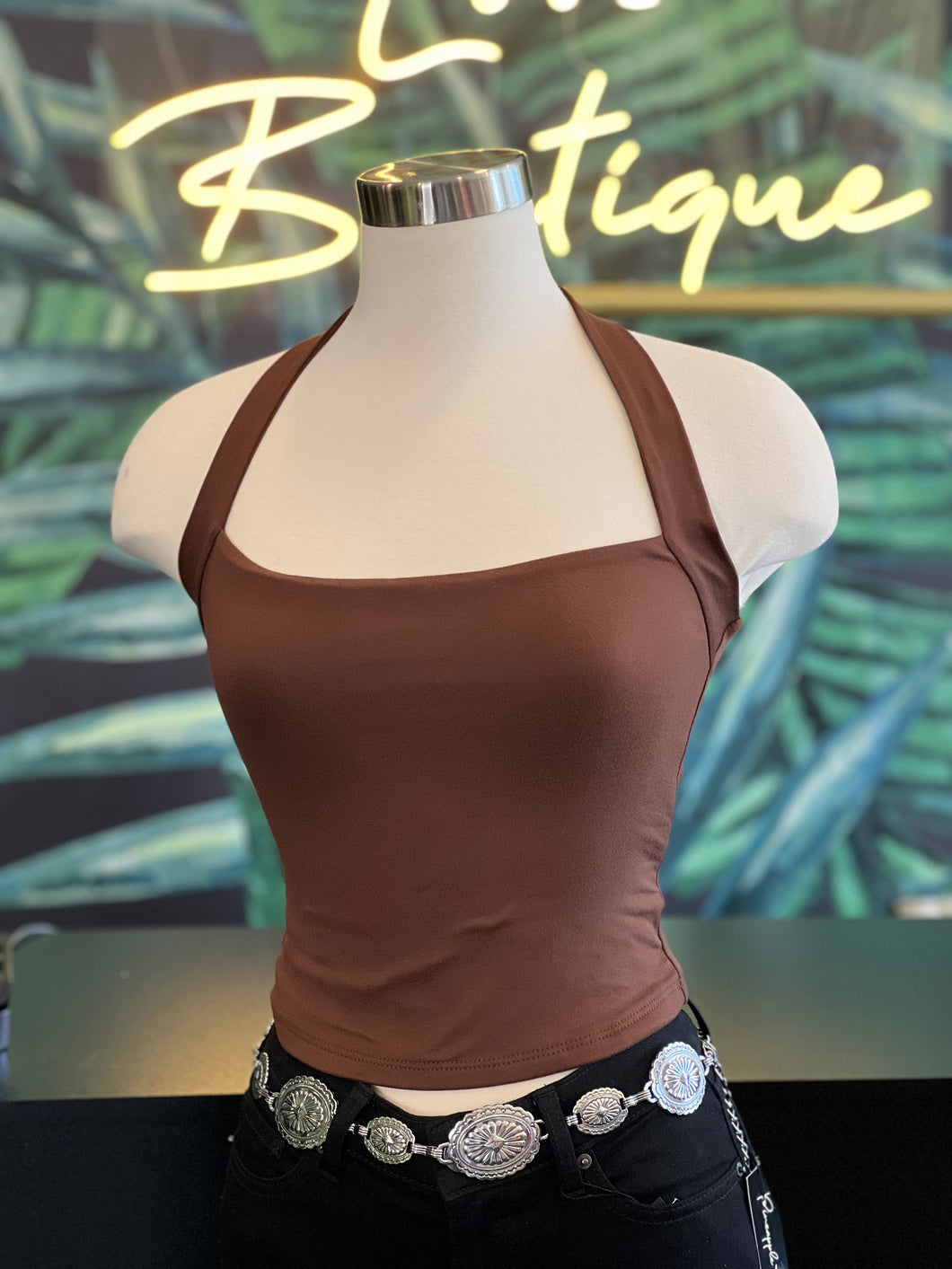 HALTER LOVE TOP