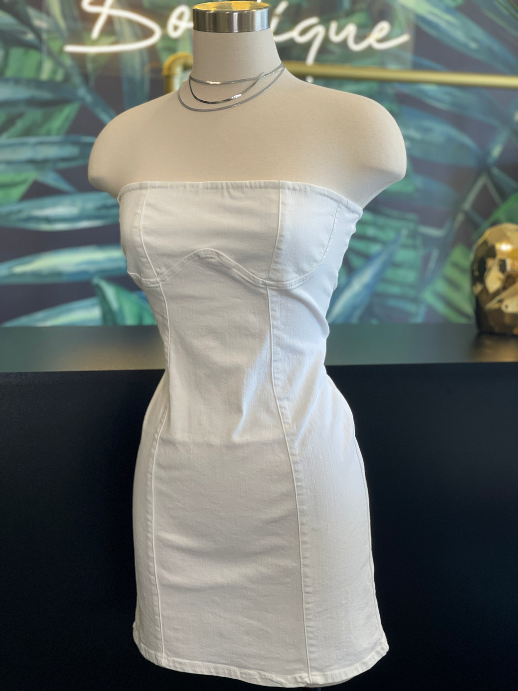 LOVE FOUND DENIM DRESS