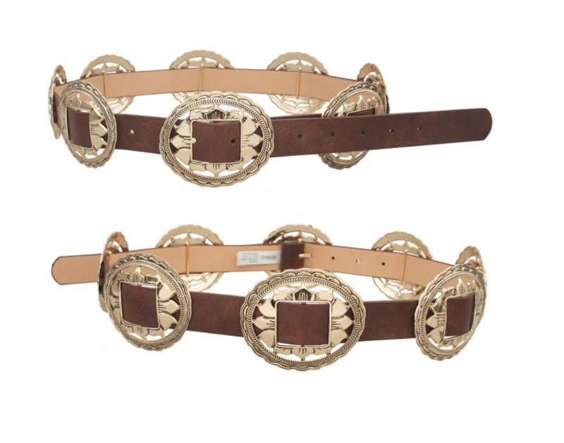 JARIPER LOVE BElT PLUS SIZE BRWN